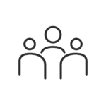 Icon für mehr Zusammenarbeit