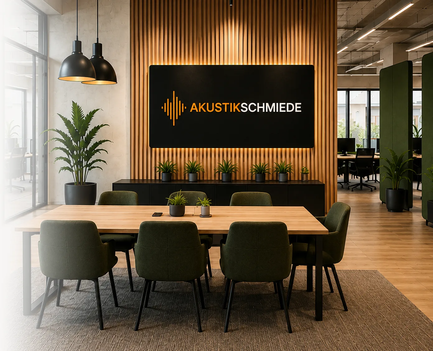 Beratungsraum der Akustikschmiede