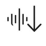 icon weniger Nachhall